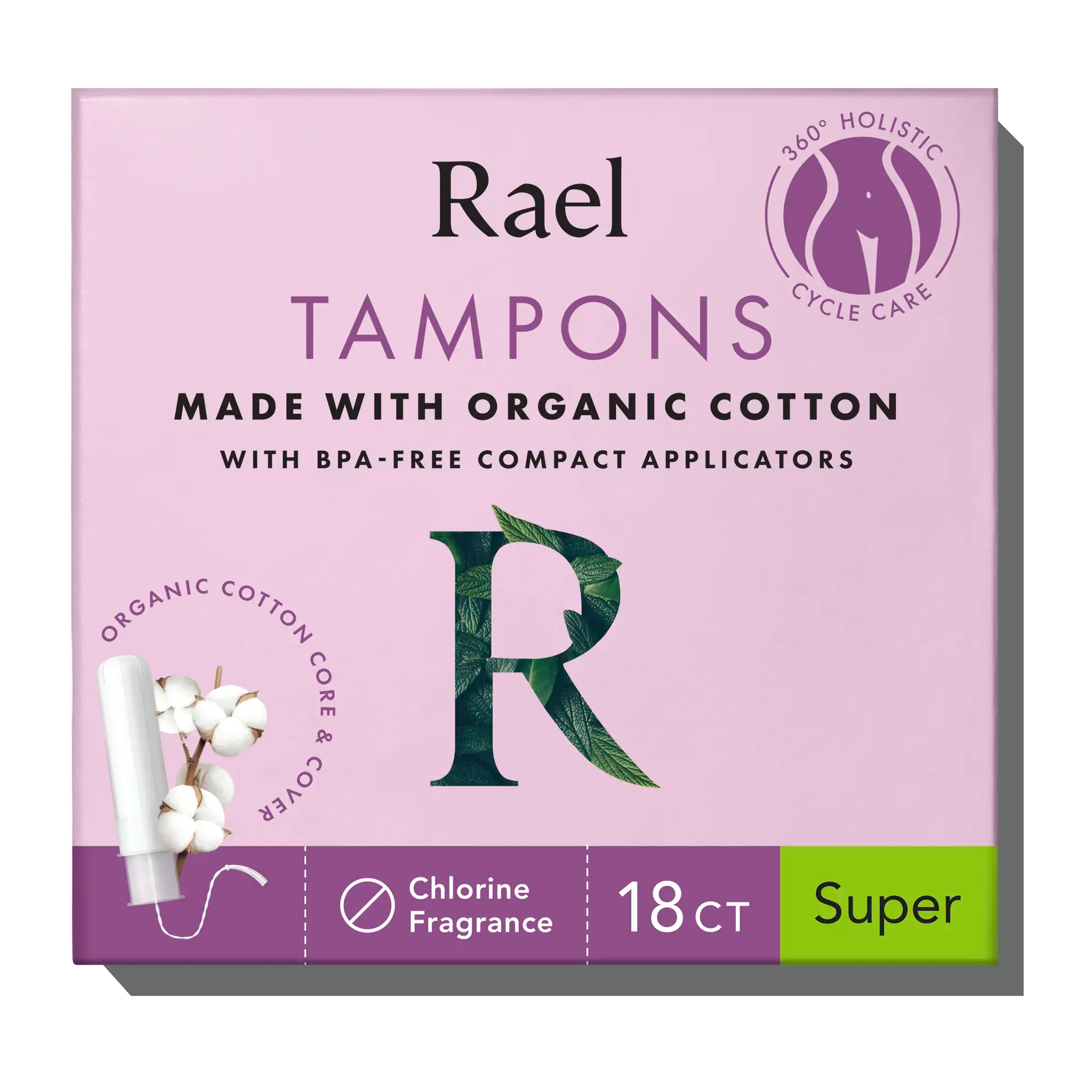 Super Compact Tampons Made With Organic Cotton