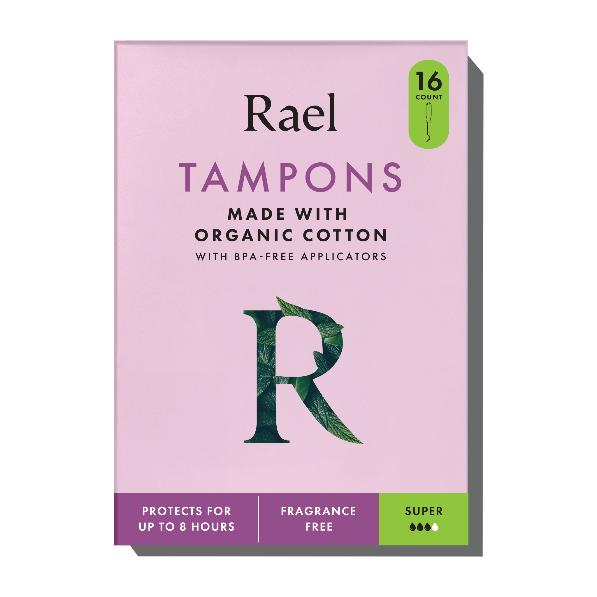 Super Tampons Made With Organic Cotton