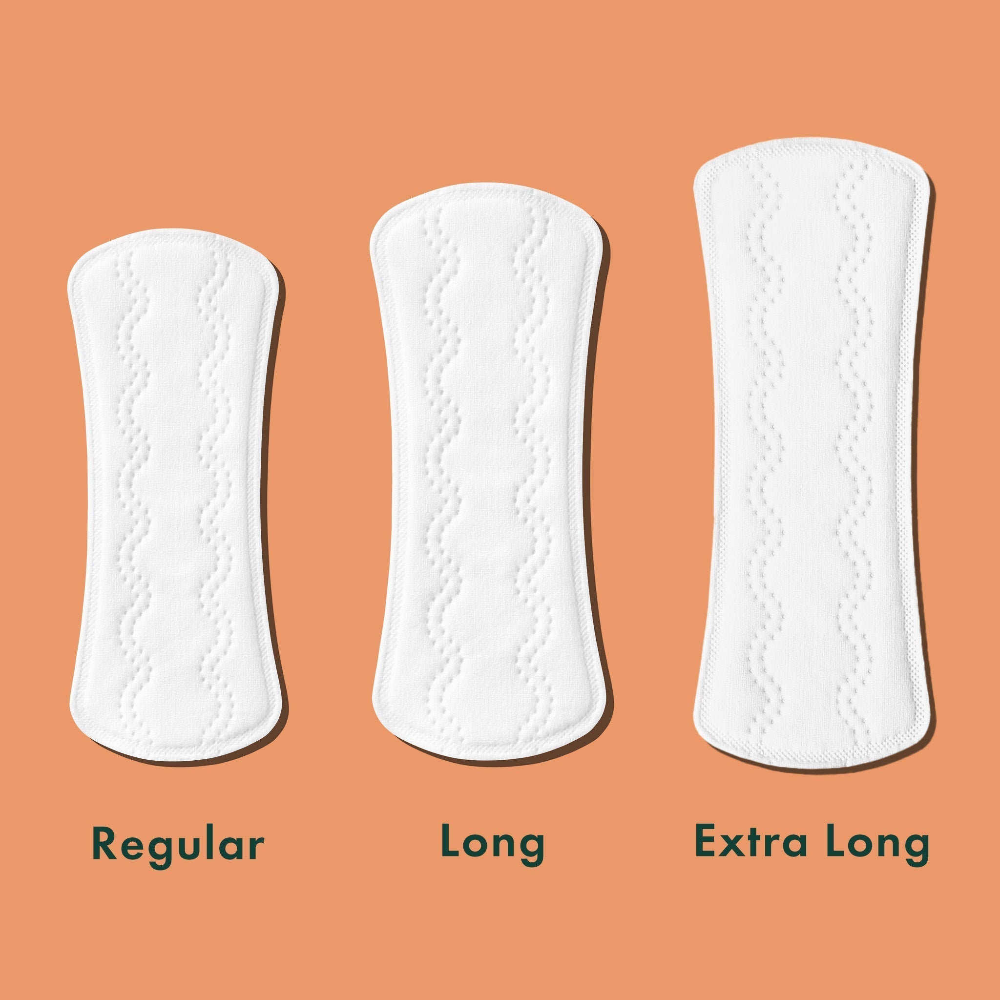Extra Long Unscented Panty Liners Made With Organic Cotton